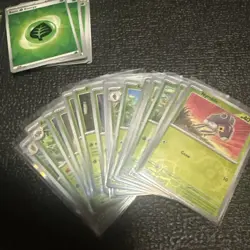 ✨ Pokemon Card Bulk Lot - 208 Cards! ✨ Grass Energy - Image 3