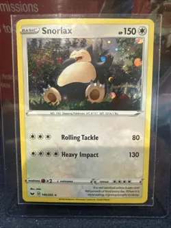 3 Card Pokemon Lot Snorlax, Victini, Radiant Eternatus - Image 2