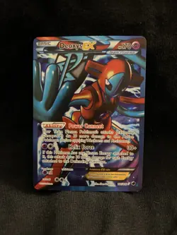 Deoxys EX Team Plasma Full Art 111/116 Plasma Freeze Holo MP Pokemon Black White - Image 1