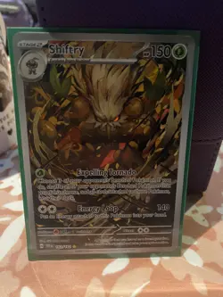 Pokemon TCG Shiftry 163/162 Sv05: Temporal Forces Holo - Image 1