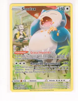 ~ESP~ SPANISH Snorlax Silver Tempest TG10 Pokemon Card (G4) - Image 1