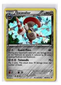Escavalier (Cracked Ice Holo) - 080/101 Deck Exclusives Holo Rare - LP - POKEMON - Image 1