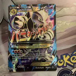 M Mewtwo EX 159/162 Full Art Holo - XY Breakthrough 2015 Pokemon TCG Card - Image 1