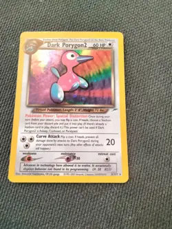 Pokemon TCG Dark Porygon 2 #8/105 Neo Destiny Lightly Played - Image 1