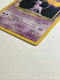 Pokemon TCG Espeon Neo Discovery Unlimited Rare Card 20/75 - Image 2