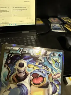 Pokemon TCG Blastoise EX XY122 Black Star Promo Generations Holo Full Art - Image 3