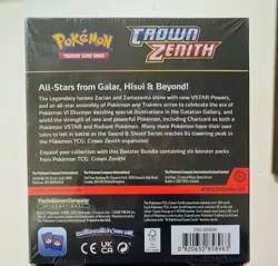 Pokemon TCG - S&S Crown Zenith - Booster Bundle - SEALED 820650858963 - Image 2