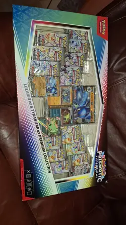 Pokemon Lucario Ex & Tyranitar Ex Premium Collection Prismatic Evolutions SEALED - Image 1