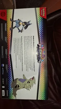 Pokemon Lucario Ex & Tyranitar Ex Premium Collection Prismatic Evolutions SEALED - Image 2