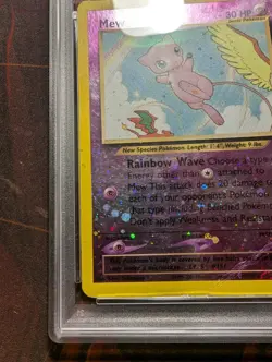 PSA 1 PR 2001 Pokemon Southern Islands Mew Promo 1/18 Reverse Holo Foil WOTC - Image 4