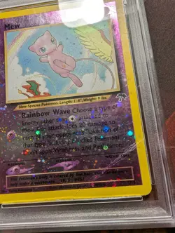 PSA 1 PR 2001 Pokemon Southern Islands Mew Promo 1/18 Reverse Holo Foil WOTC - Image 5