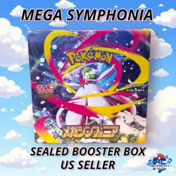 Pokemon Mega Symphonia Booster Box Japanese NEW Sealed US SELLER SHIPS ASAP - Image 1