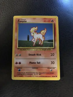 Complete Your Set - Ponyta Pokemon Base Set WOTC 1999 - Image 1