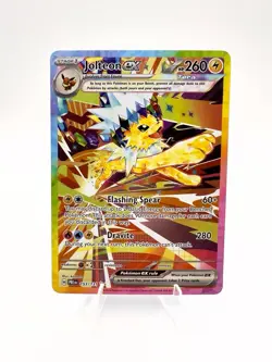 Pokemon Jolteon ex SIR 153/131 Full Art Holo - SV: Prismatic Evolutions - Image 1