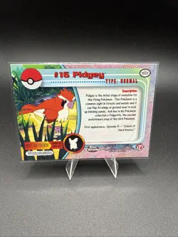 2000 Topps Chrome Pokemon TV Animation Edition - Pidgey #16 - Image 3