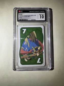 Pokemon Pocket Uno - Zacian - Green - Japanese 2021 CGC 10- - Image 1