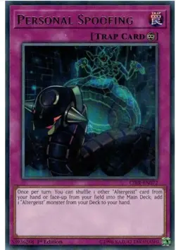 Personal Spoofing - CIBR-EN072 - Rare - 1st Edition Yugioh - Image 1