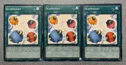 Scapegoat LDK2-ENJ28 (x3) Legendary Decks II Unlimited Edition NM - Image 1