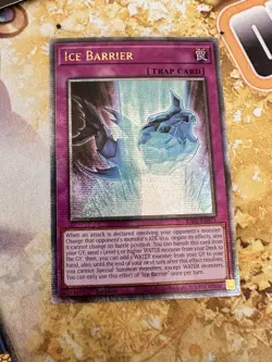 Ice Barrier RA01-EN071 - Quarter Century Secret Rare - 1st Edition NM Yugioh - Image 1