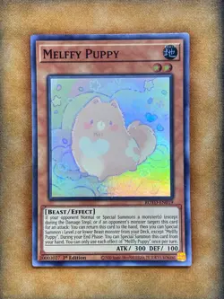 Yugioh Melffy Puppy ROTD-EN019 Super Rare 1st Ed NM - Image 1