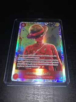 One Piece Monkey D. Luffy OP12-015 SR Legacy of the Master - Image 3