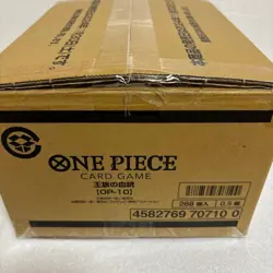 Bandai ONE PIECE Card Game Royal Blood OP-10 Box Case Japanese - Image 2