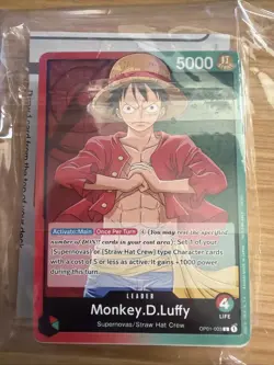 One Piece Demo Deck Pre-Errata Without Promo Pack - Image 3