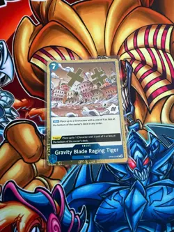 Gravity Blade Raging Tiger OP06-058 R - PRB02 - One Piece CCG - Image 1
