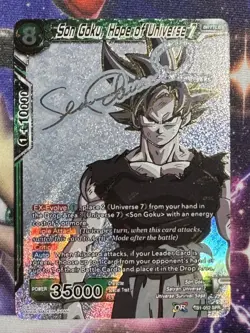 Dragon Ball Super Card Son Goku, Hope of Universe 7 TB1-052 SPR Near Mint - Image 1