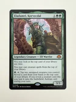 Eladamri Korvecdal MTG Magic the Gathering Card NM Near Mint MH3 - Image 1