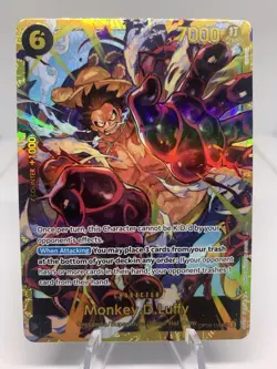 Monkey.D.Luffy OP10-118 SEC (English) One Piece Card Game - Image 1