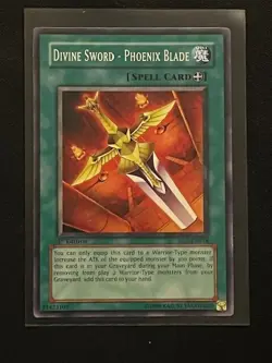 Divine Sword - Phoenix Blade SD5-EN018 YuGiOh Card 1st Edition - Image 1