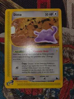Ditto 51/144 Skyridge Regular really unique and nice card art. Vintage! - Image 1