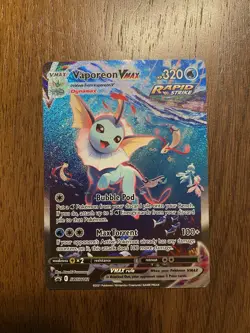 Vaporeon VMAX SWSH182 SWSH: Sword & Shield Promo Cards Holo - Image 1
