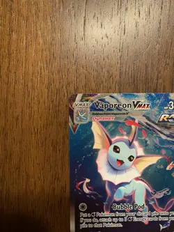 Vaporeon VMAX SWSH182 SWSH: Sword & Shield Promo Cards Holo - Image 2