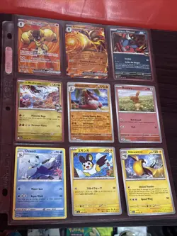 90 Pokemon Card Lot In 10 Binder Pages - Image 4
