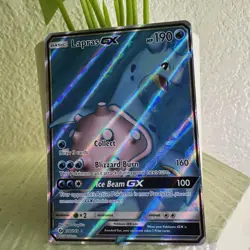 Pokemon Card 2017 LAPRAS GX - 139/149 SUN AND MOON BASE SET TCG - Cute - Image 3