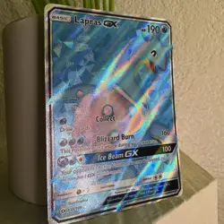 Pokemon Card 2017 LAPRAS GX - 139/149 SUN AND MOON BASE SET TCG - Cute - Image 4