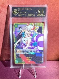 Yamato (SEC) - One Piece Card Japanese (RPA 9,5) Gem Mint OP01-121 (2022) - Image 1