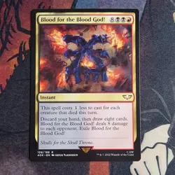 Blood for the Blood God! Universes Beyond: Warhammer 40000 MTG Card Near Mint - Image 1