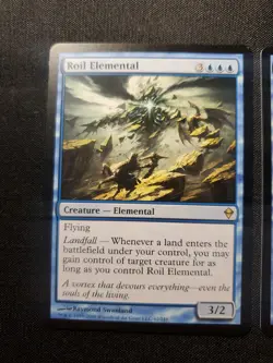 2x Roil Elemental Zendikar NM Magic The Gathering MTG Tcg 2 X2 See Pics - Image 2