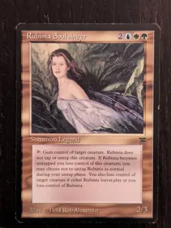 Rubinia Soulsinger * LEGENDS * LP * Magic the Gathering MtG - Image 1