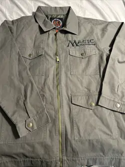 2024 Magic MTG Jacket Army Green Size L The Gathering - Image 1
