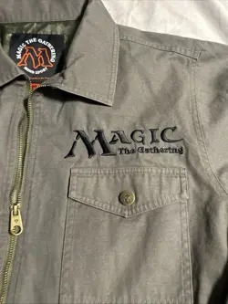 2024 Magic MTG Jacket Army Green Size L The Gathering - Image 2