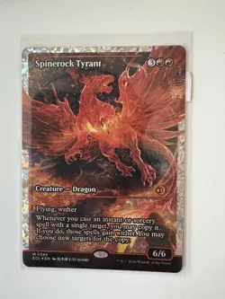Spinerock Tyrant (0399) (Showcase) (Fracture Foil) Lorwyn Eclipsed Foil NM - Image 1