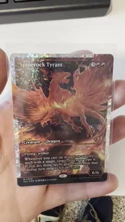 Spinerock Tyrant (0399) (Showcase) (Fracture Foil) Lorwyn Eclipsed Foil NM - Image 2