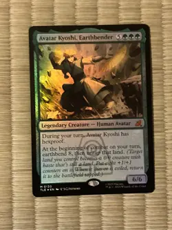 Avatar Kyoshi, Earthbender Avatar: The Last Airbender Foil NM - Image 1