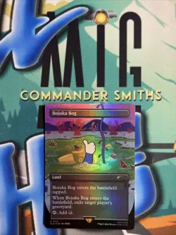 Bojuka Bog ✨ Borderless Rainbow 🌈 FOIL ✨ FalloutR Secret Lair MTG NM (1532) - Image 1