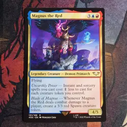 MTG - Universes Beyond: Warhammer 40,000 - Magnus the Red - Image 1