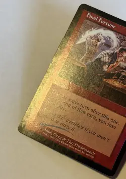 Magic The Gathering - Final Fortune - 7th Edition - Foil - Image 5